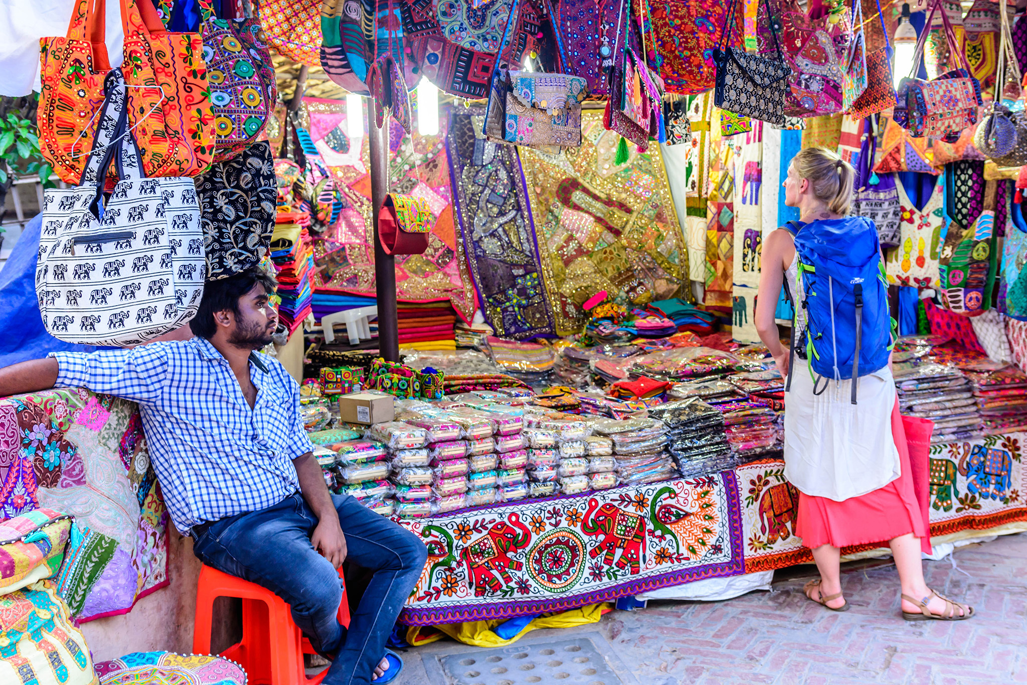 Janpath Market Delhi