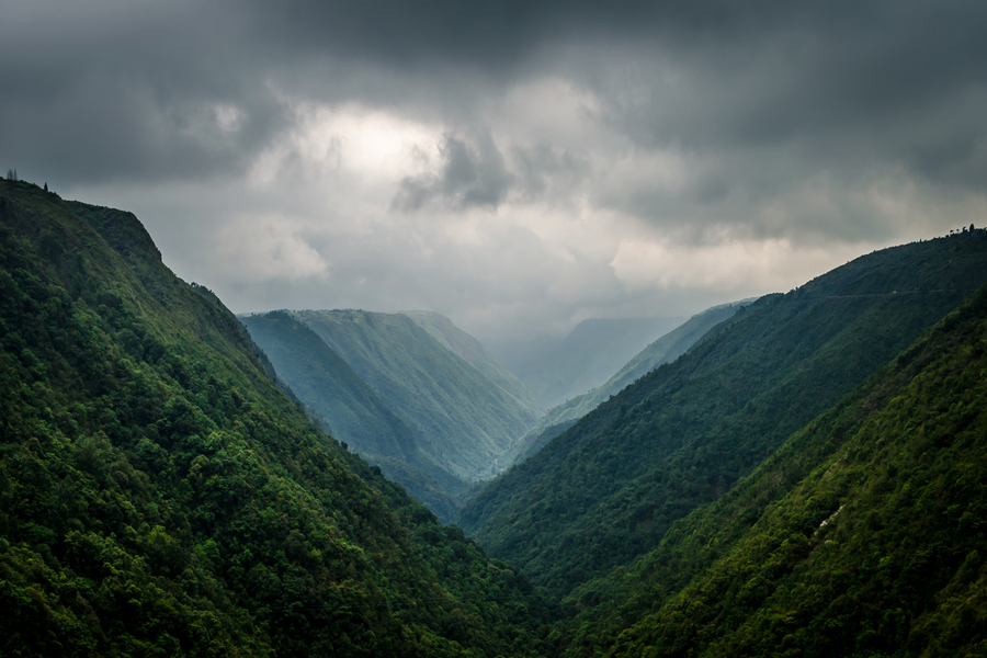 The stunning views of Khasi Hills in Meghalaya