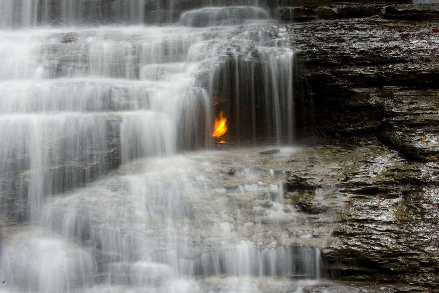 Eternal Flame Falls, New York