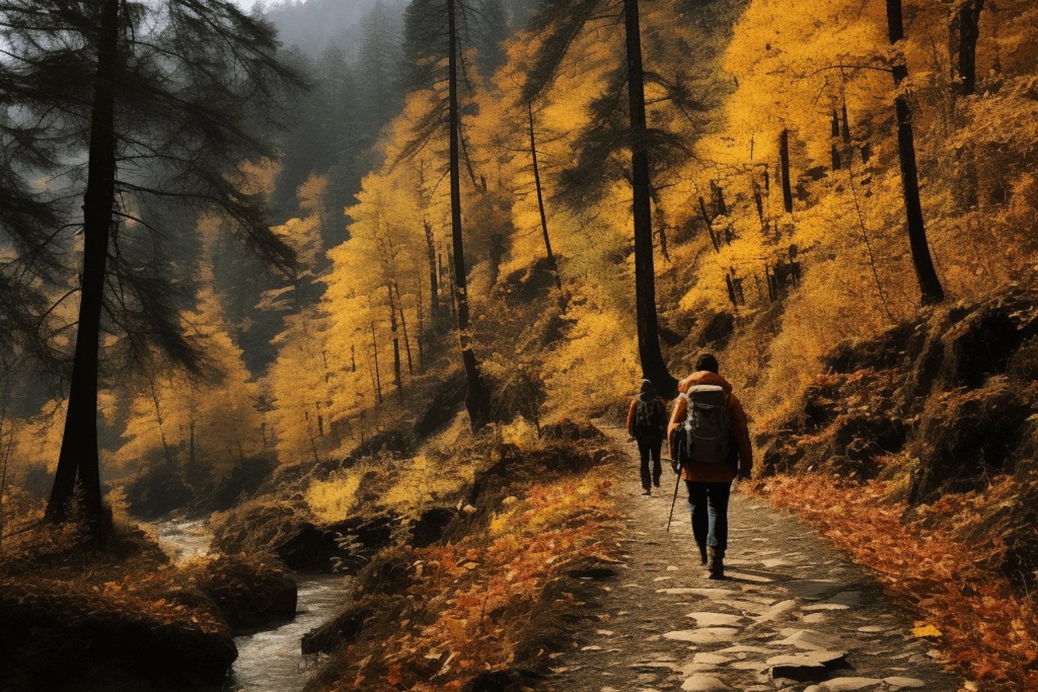 trekking-in-autumn-in-kashmir