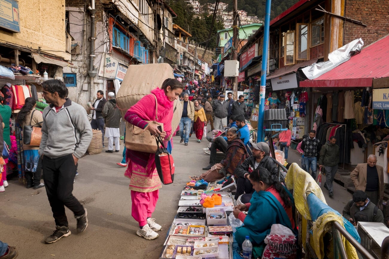 Which is the most popular shopping item in Shimla?