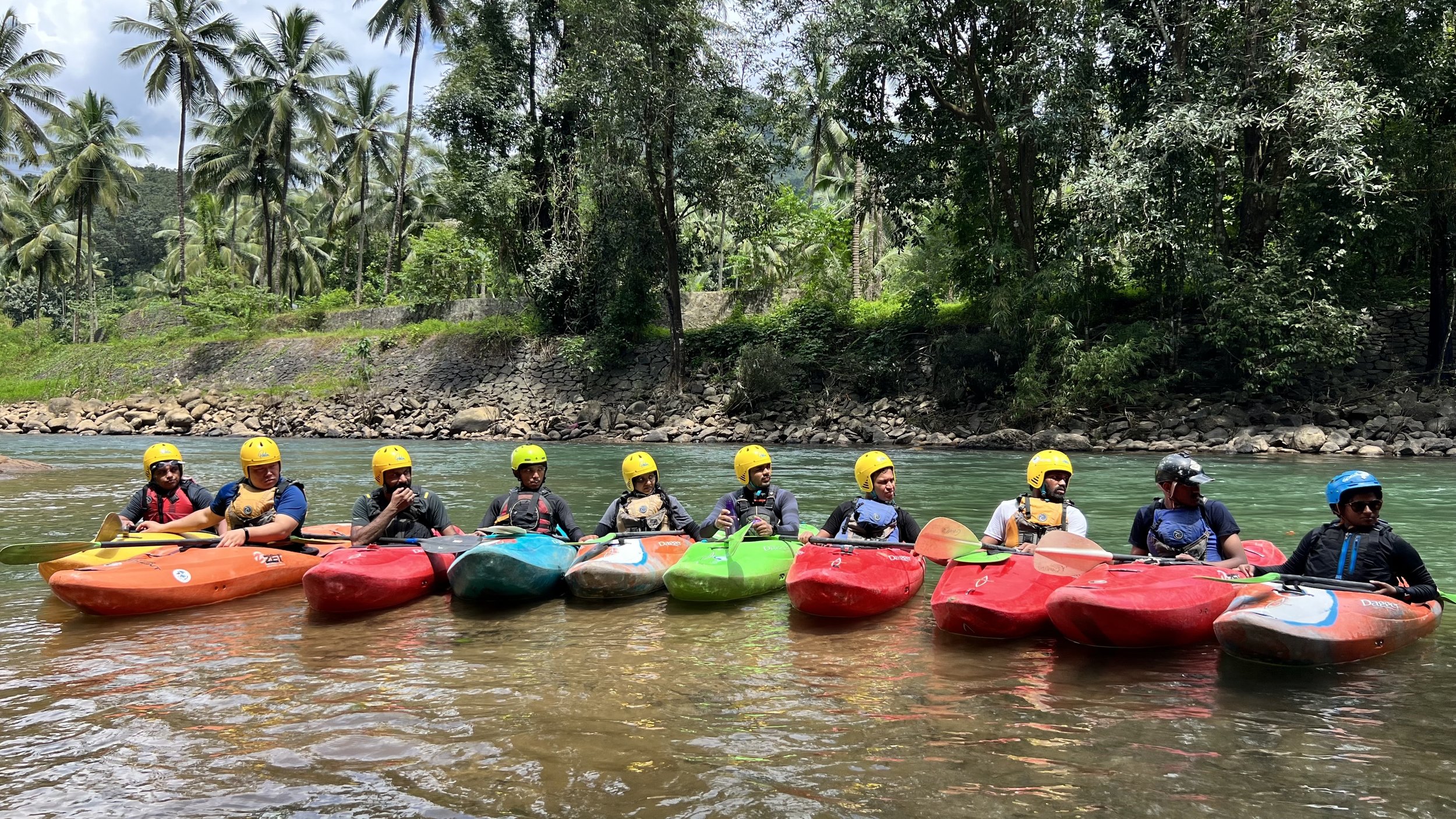 River Rafting in Chalipuzha Jungle