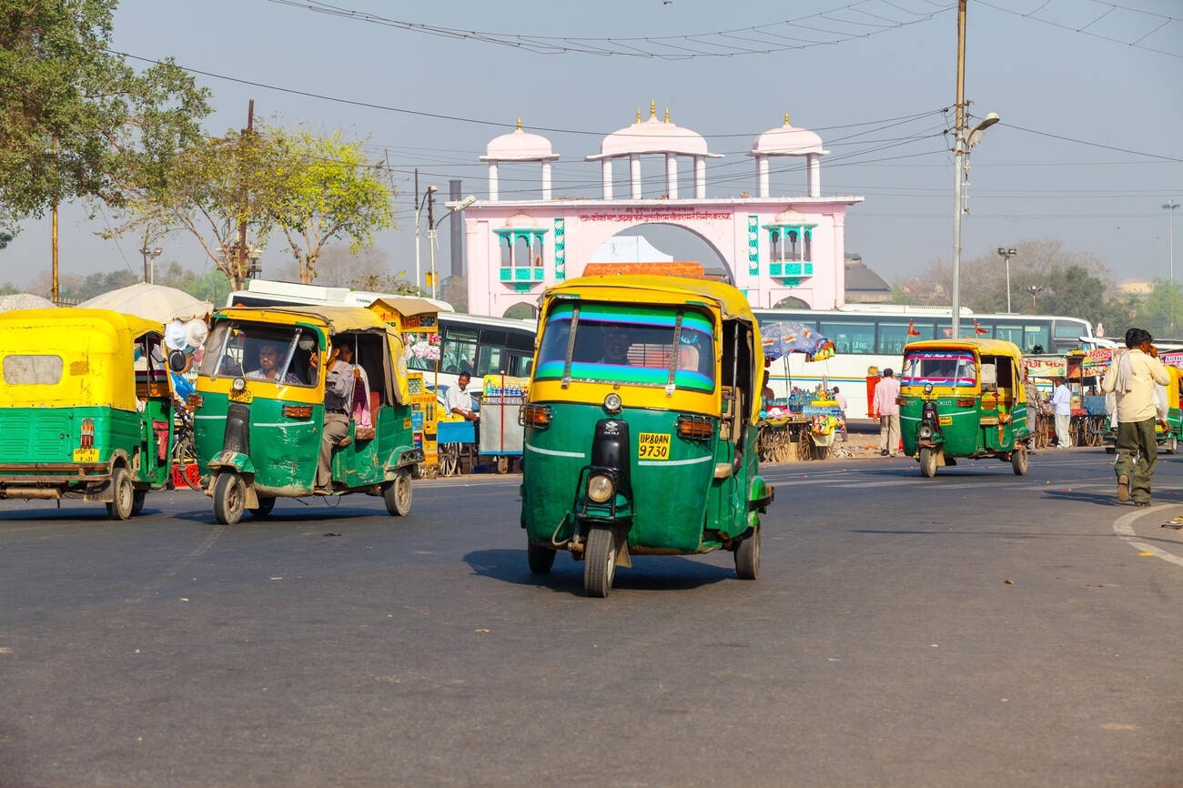 auto-rickshaws