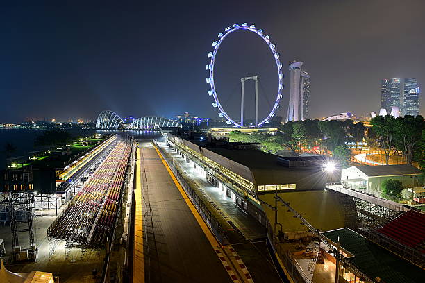 Marina Bay Street Circuit in singapore
