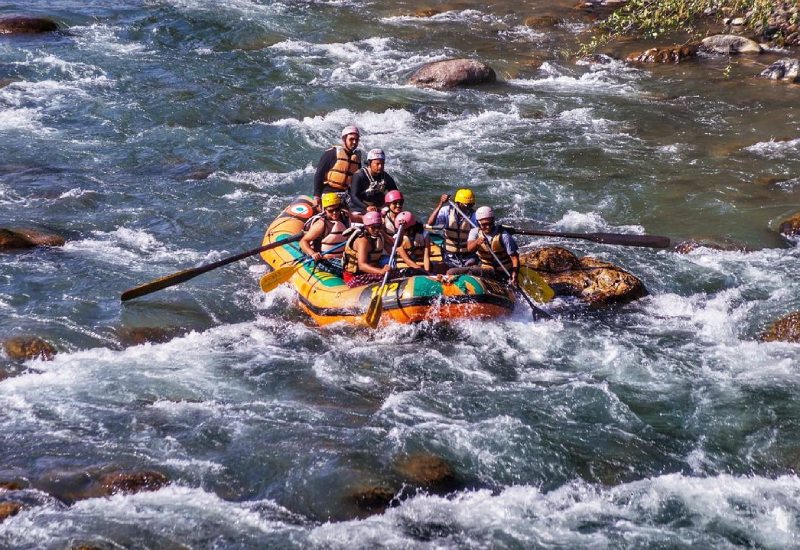 Rafting in sikkim
