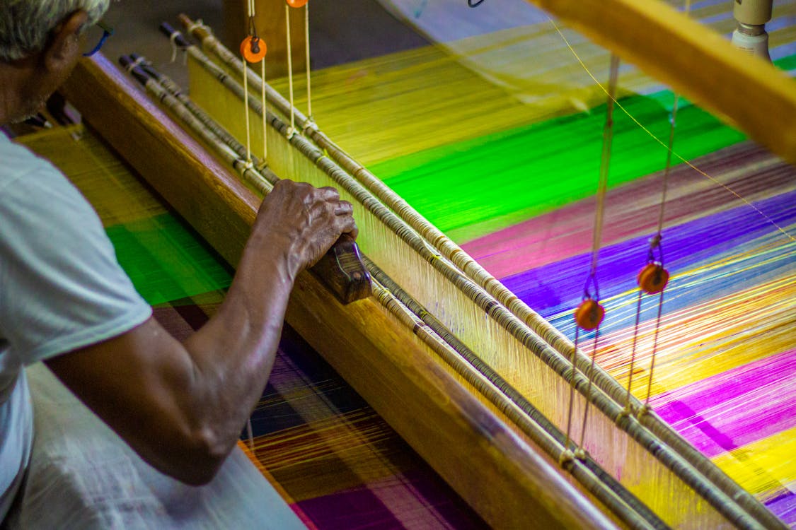 silk-weaving