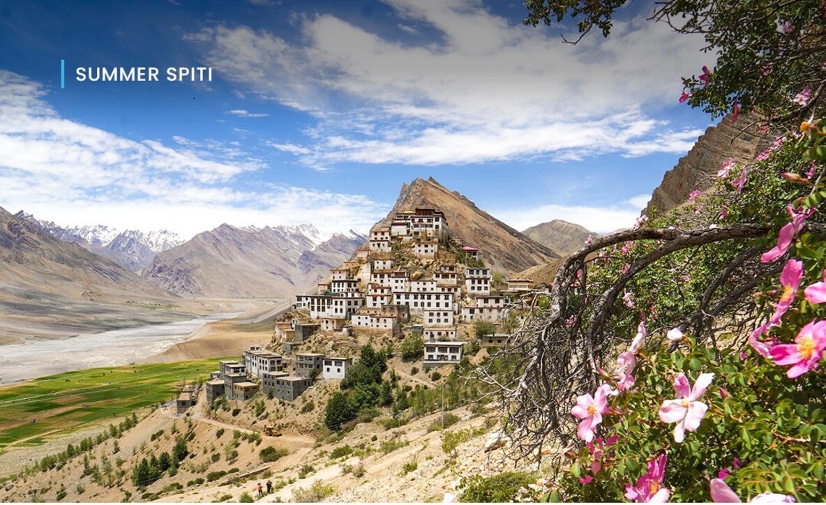 Spiti valley in summers