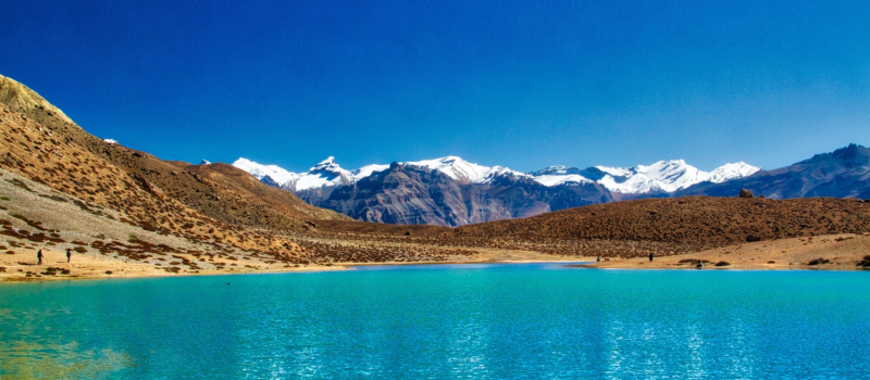 dhankar-lake-in spiti-valley