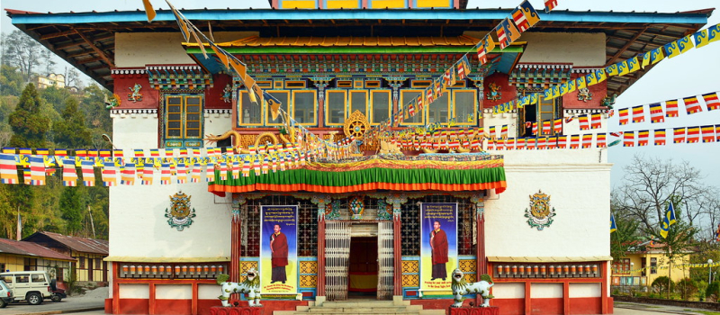 Kitpi Phodong Monastery in Tawang